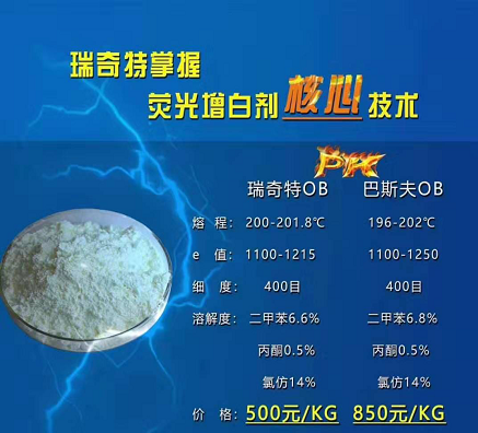 瑞奇特OB媲美巴斯夫OB